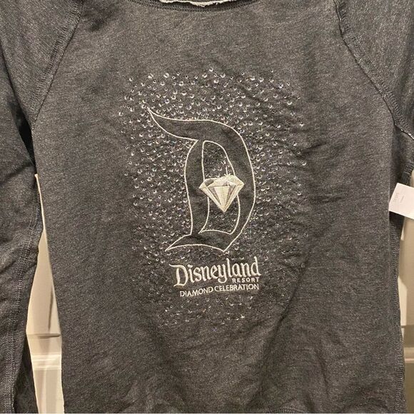 Disney Parks Disneyland Report Diamond Celebration Sweatshirt - Picture 3 of 9